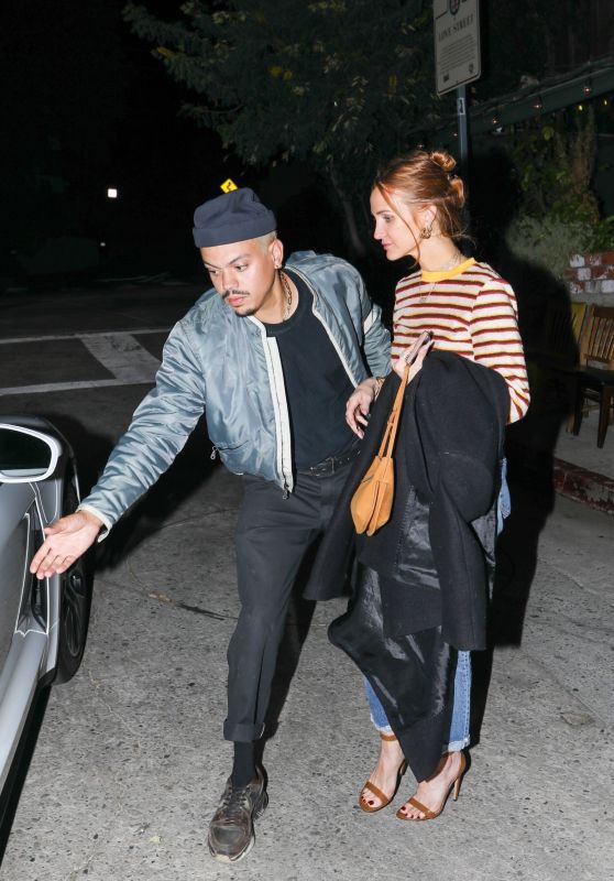 Ashlee Simpson and Evan Ross Night Out in Brentwood 09/18/2023