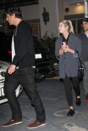 Ashley Benson and Brandon Davis at Sushi Park in West Hollywood 09/14/2023