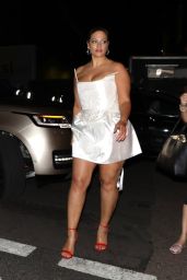 Ashley Graham Departs the Vogue World Show in London 09/14/2023