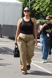 Ashley Graham - Exits the Michael Kors Show at Domino Park in Brooklyn 09/11/2023