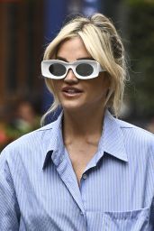 Ashley Roberts - Leaving Global Studios in London 09/08/2023