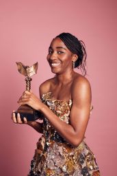 Ayo Edebiri - IMDb Portrait Studio at 2023 Independent Spirit Awards 03/04/2023