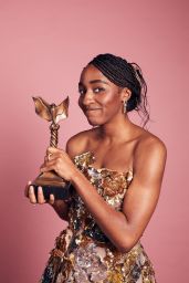 Ayo Edebiri - IMDb Portrait Studio at 2023 Independent Spirit Awards 03