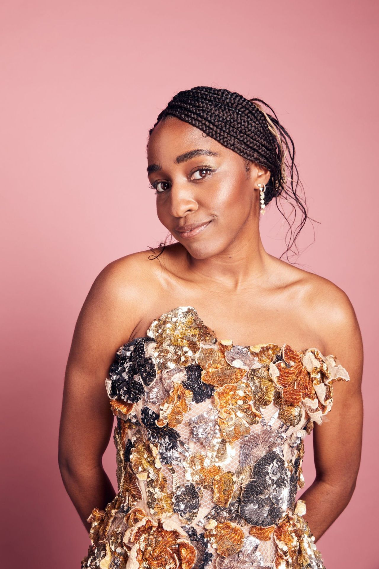 Ayo Edebiri - IMDb Portrait Studio at 2023 Independent Spirit Awards 03