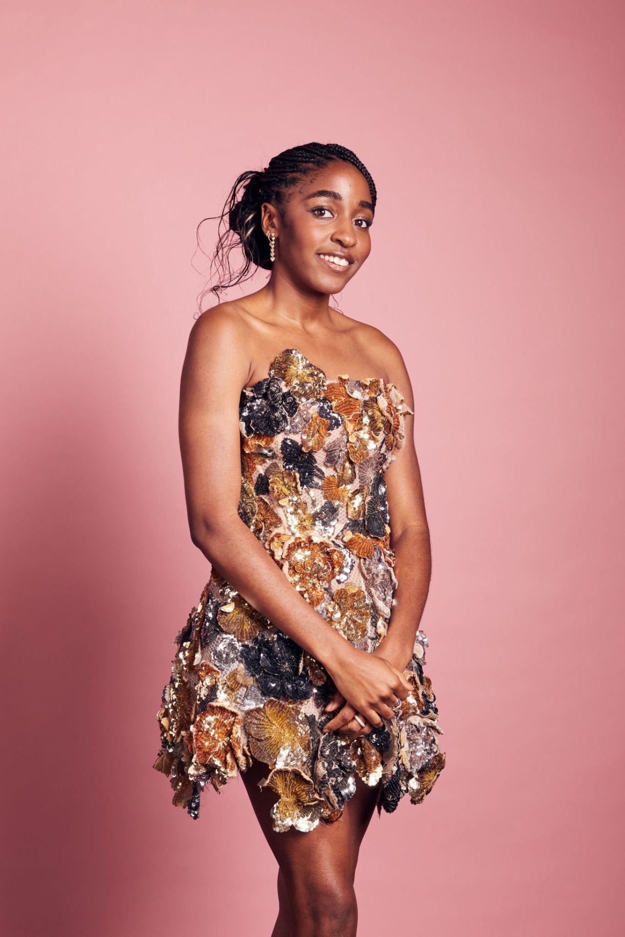 Ayo Edebiri - IMDb Portrait Studio at 2023 Independent Spirit Awards 03