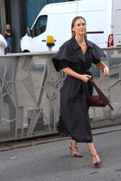 Bar Refaeli - Arrives at Milan Fashion Week 09/21/2023