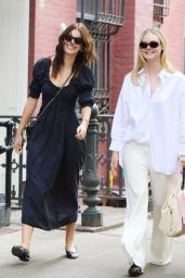 Camila Morrone and Elle Fanning - Out in NYC 09/15/2023