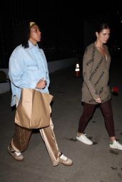 Candace Parker and Anna Petrakova at Catch Steak in West Hollywood 09/23/2023