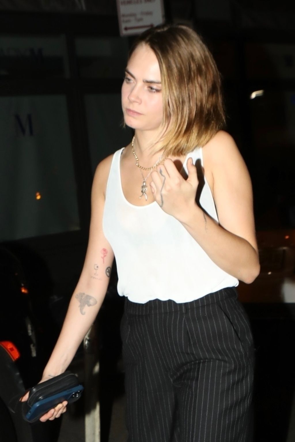 Cara Delevingne at MTV VMAs' After-Party in Manhattan 09/13/2023