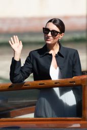 Carlotta Rubaltelli – Arriving at the Excelsior Hotel in Venice 09/05/2023