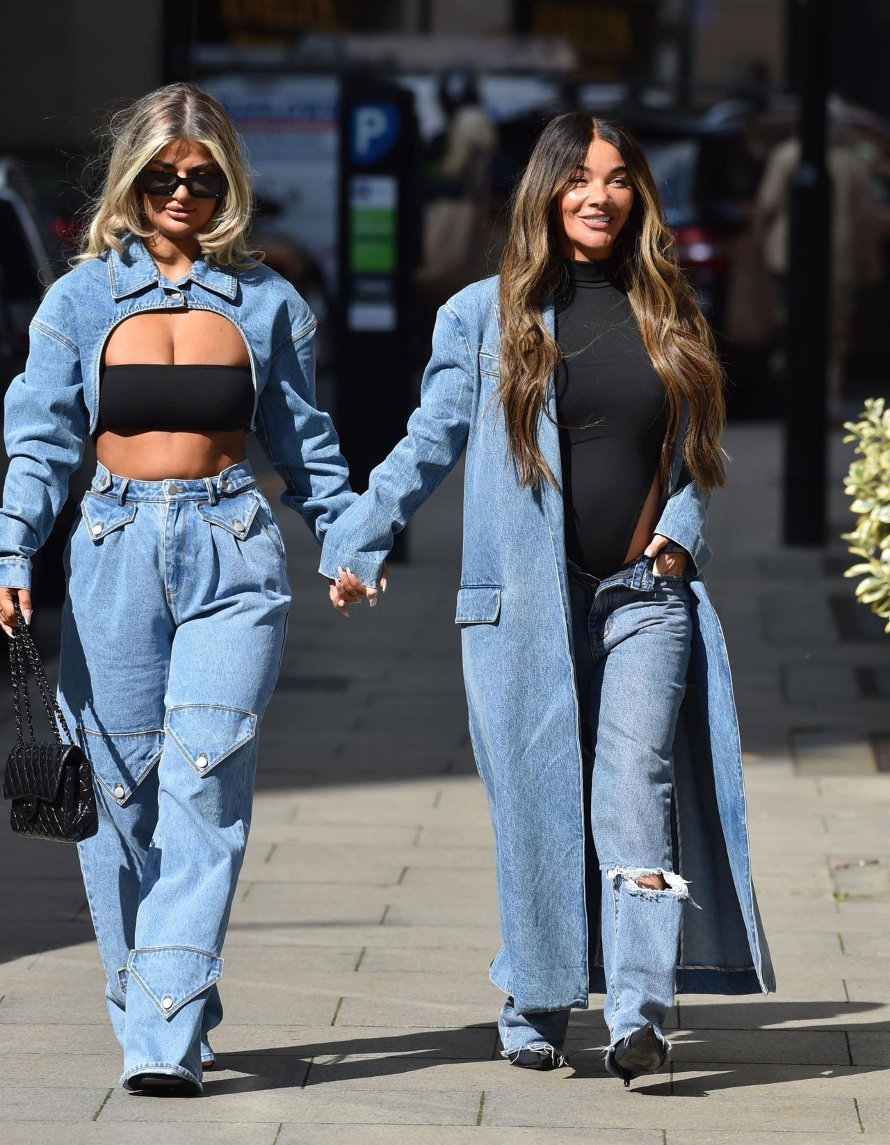 Chelsee Healey - Photo Shoot in Manchester City Centre 08/31/2023