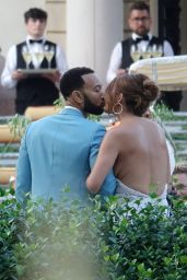 Chrissy Teigen and John Legend - Celebrate Their 10-Year Wedding Anniversary on Lake Como 09/15/2023