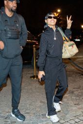 Coi Leray - Arriving to Her Hotel in Paris 09/25/2023