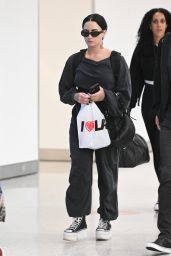 Demi Lovato at JFK Airport in New York 09/09/2023