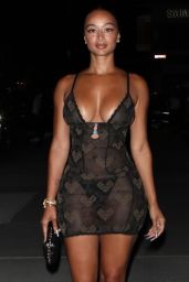 Draya Michele at the Vogue x XEOMIN Party in New York 09/07/2023