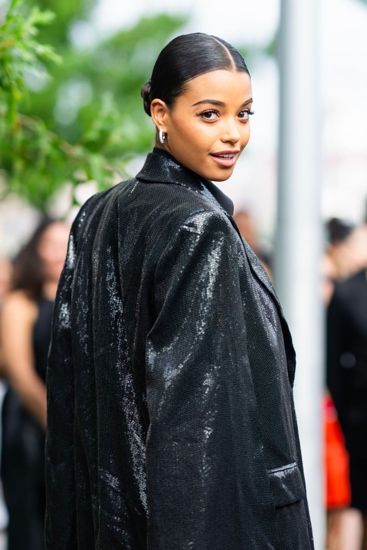 Ella Balinska – Michael Kors Fashion Show in New York 09/11/2023 ...