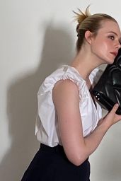 Elle Fanning - Photo Shoot for Alexander McQueen 09/10/2023 (II)