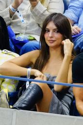 Emily Ratajkowski – Men’s Singles Final Match at the 2023 U.S. Open in NY 09/10/2023