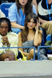 Emily Ratajkowski – Men’s Singles Final Match at the 2023 U.S. Open in NY 09/10/2023