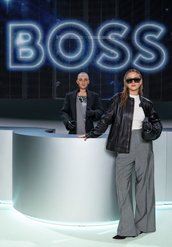 Emma Brooks - Boss Fashion Show in Milan 09/22/2023