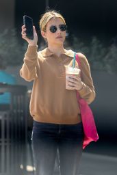 Emma Roberts at Erewhon Market in Los Angeles 09/18/2023