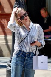 Emma Roberts - Shopping in Soho in NYC 08/09/2023