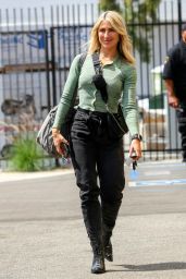 Emma Slater Arriving at DWTS Rehearsals in Los Angeles 09/18/2023