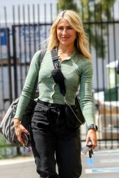 Emma Slater Arriving at DWTS Rehearsals in Los Angeles 09/18/2023