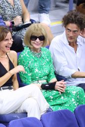 Emma Watson and Ana Wintour at The US Open in New York City 09/05/2023