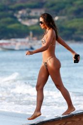 Emma Weymouth in a Bikini on the Beach in Saint Tropez 08/31/2023