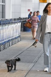 Emmy Rossum at JFK Airport in New York 09/06/2023
