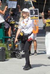 Frances Fisher - Supports the SAG Strike at Netflix in Hollywood 09/26/2023