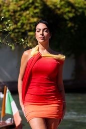 Georgina Rodriguez – Arriving at the Excelsior Hotel in Venice 09/05/2023
