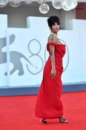Giorgia Soleri - "Maestro" Red Carpet at Venice Film Festival 09/02/2023