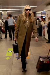Gwendoline Christie at the Airport in Milan 09/19/2023