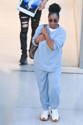 Janet Jackson at JFK Airport in NYC 09/08/2023