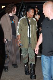 Janet Jackson Departs a Private Dinner at Ambra in New York 09/08/2023
