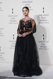 Jenna Coleman – Giorgio Armani “One Night In Venice” Photocall in Venice 09/02/2023