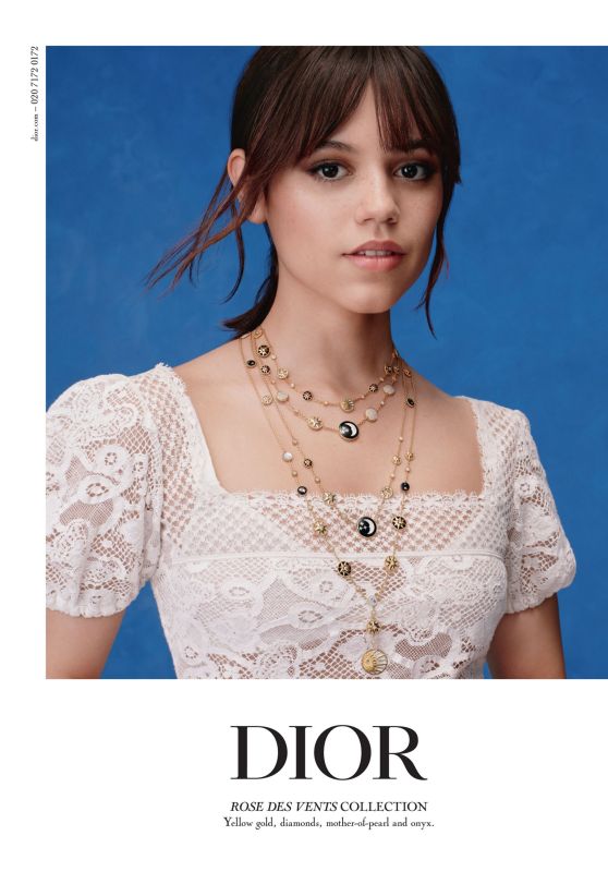 Jenna Ortega - Dior - Rose Des Vents Campaign September 2023