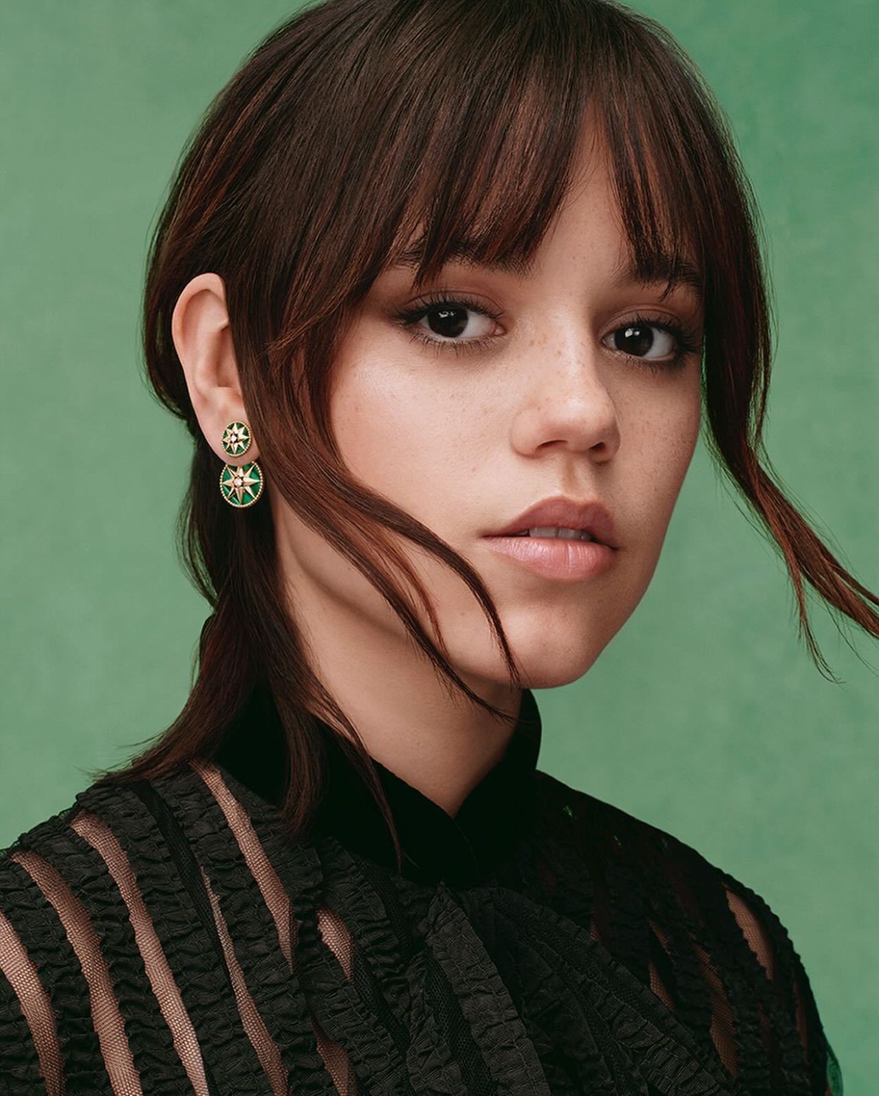 Jenna Ortega – Dior – Rose Des Vents Campaign September 2023 Photos