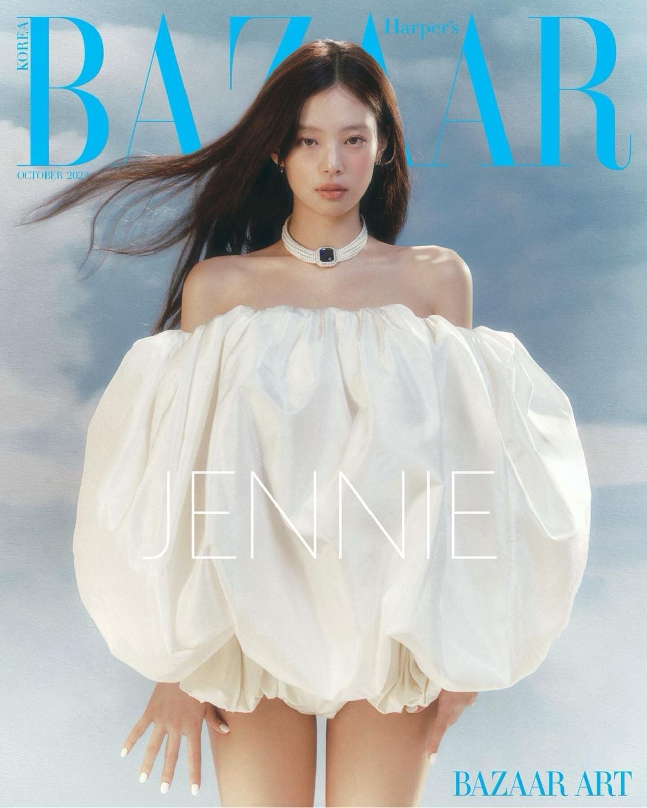 Jennie (Blackpink) - Harper's Bazaar Korea October 2023 • CelebMafia