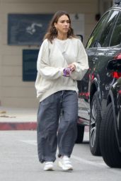 Jessica Alba in Casual Outfit in Los Angeles 09/25/2023