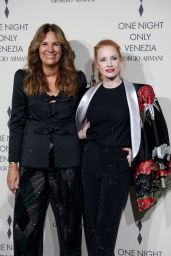 Jessica Chastain – Giorgio Armani “One Night In Venice” Photocall in Venice 09/02/2023