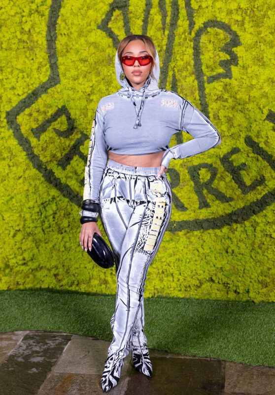 Jordyn Woods - Moncler & Pharrell Williams Celebrate the Launch of Their New Collection in Milan 09/20/2023