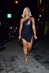 Jordyn Woods Night Out Style - NYC 09/09/2023