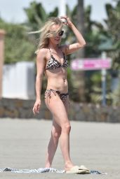 Jorgie Porter on the Beach in Marbella 09/04/2023