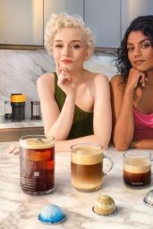 Julia Garner - Nespresso Vertuo Campaign September 2023