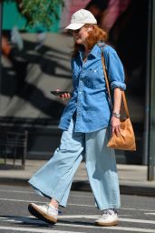 Julianne Moore in Downtown Manhattan 08/30/2023