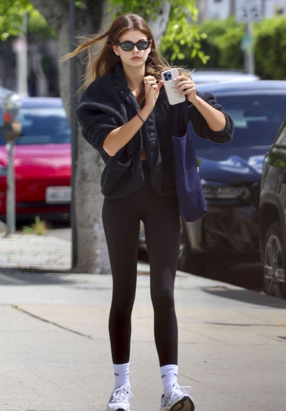 Kaia Gerber Casual Style - West Hollywood 09/03/2023