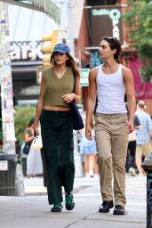 Kaia Gerber With Her BFF in NYC 09/10/2023